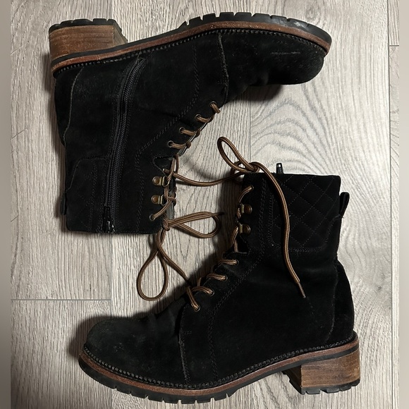 seychelles los angeles combat lace up boots size 9 - Picture 1 of 5